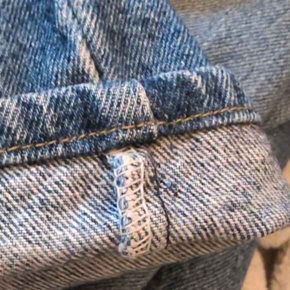 Lee Women's 80s 90s Vintage High waisted Blue Jeans Sz 8‎ M - Picture 6 of 10